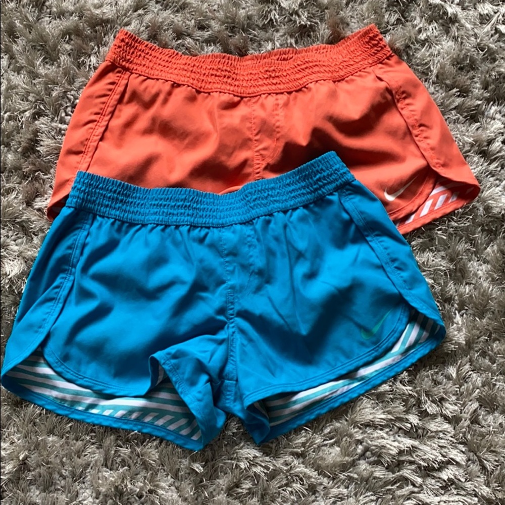 Two pairs women’s Nike shorts